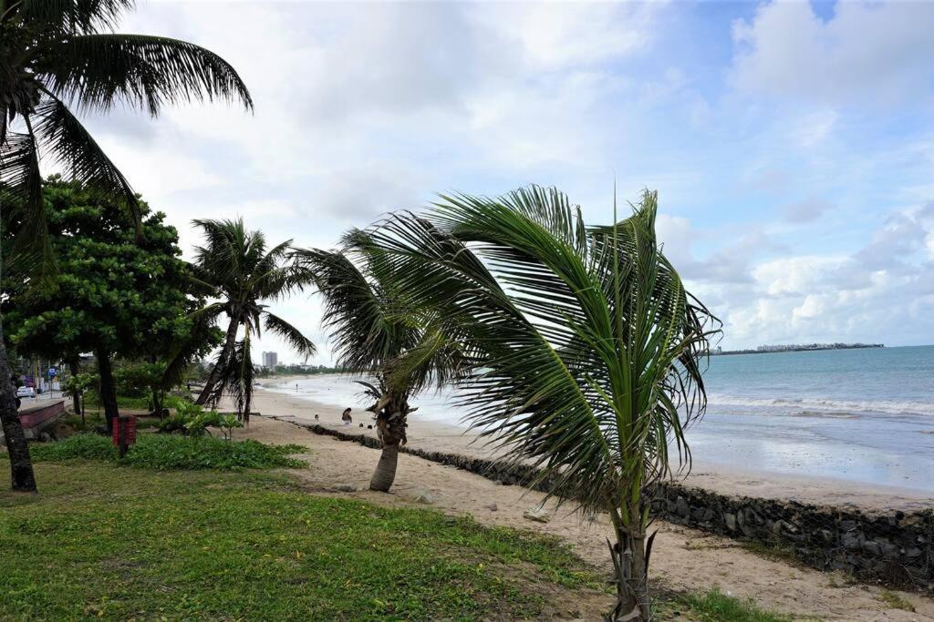 Joao Pessoa, A Dois Passos Do Paraiso, 2 Suites Com A/C, Vista Panoramica Para O Mar Do Bessa, Portaria 24H E 2 Vagas De Garagem Eksteriør bilde
