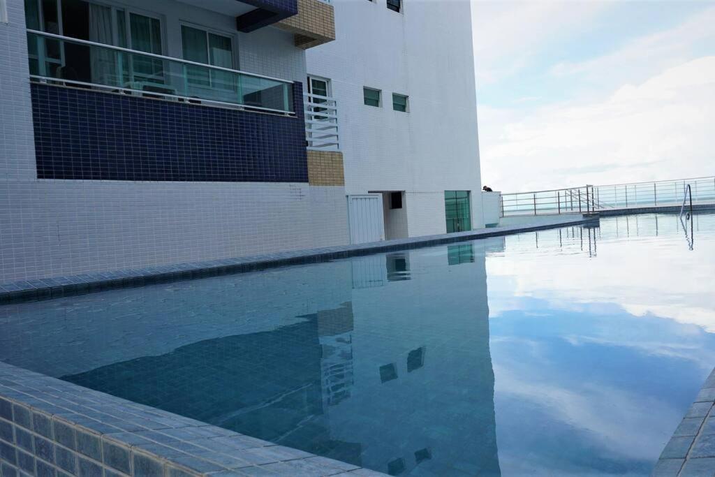 Joao Pessoa, A Dois Passos Do Paraiso, 2 Suites Com A/C, Vista Panoramica Para O Mar Do Bessa, Portaria 24H E 2 Vagas De Garagem Eksteriør bilde