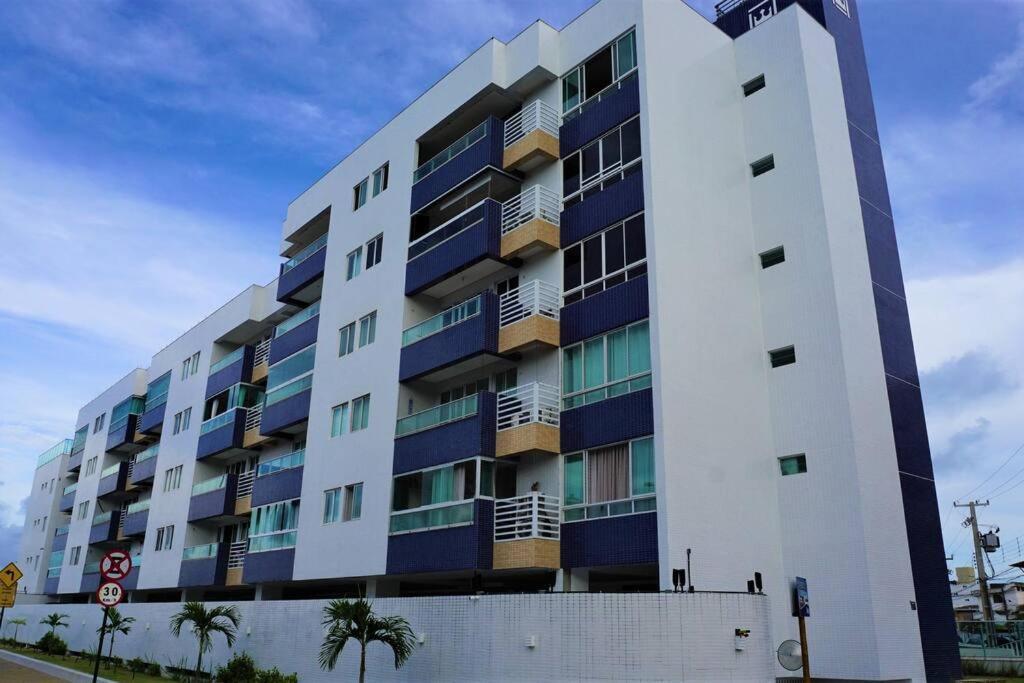 Joao Pessoa, A Dois Passos Do Paraiso, 2 Suites Com A/C, Vista Panoramica Para O Mar Do Bessa, Portaria 24H E 2 Vagas De Garagem Eksteriør bilde